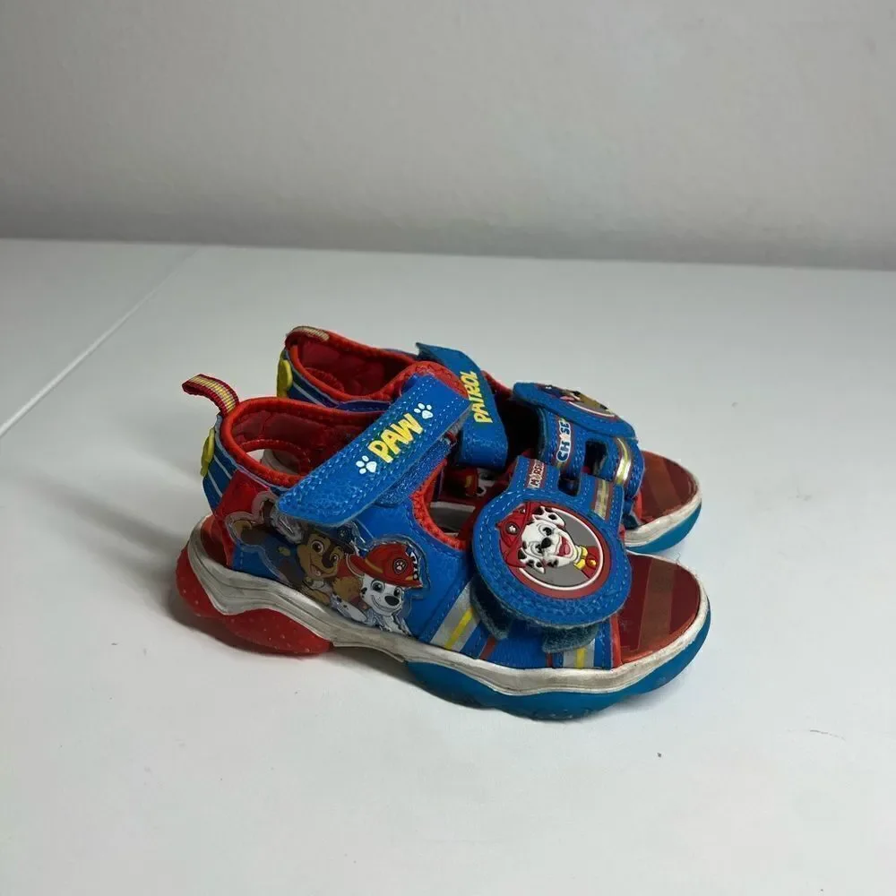 Paw Patrol Kid's Sandals Sz 10